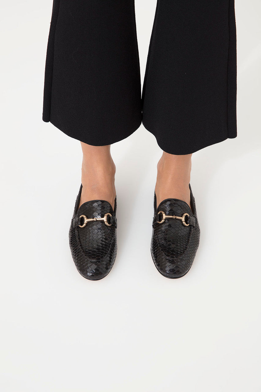 Bianca Buccheri Tosca Black Loafers