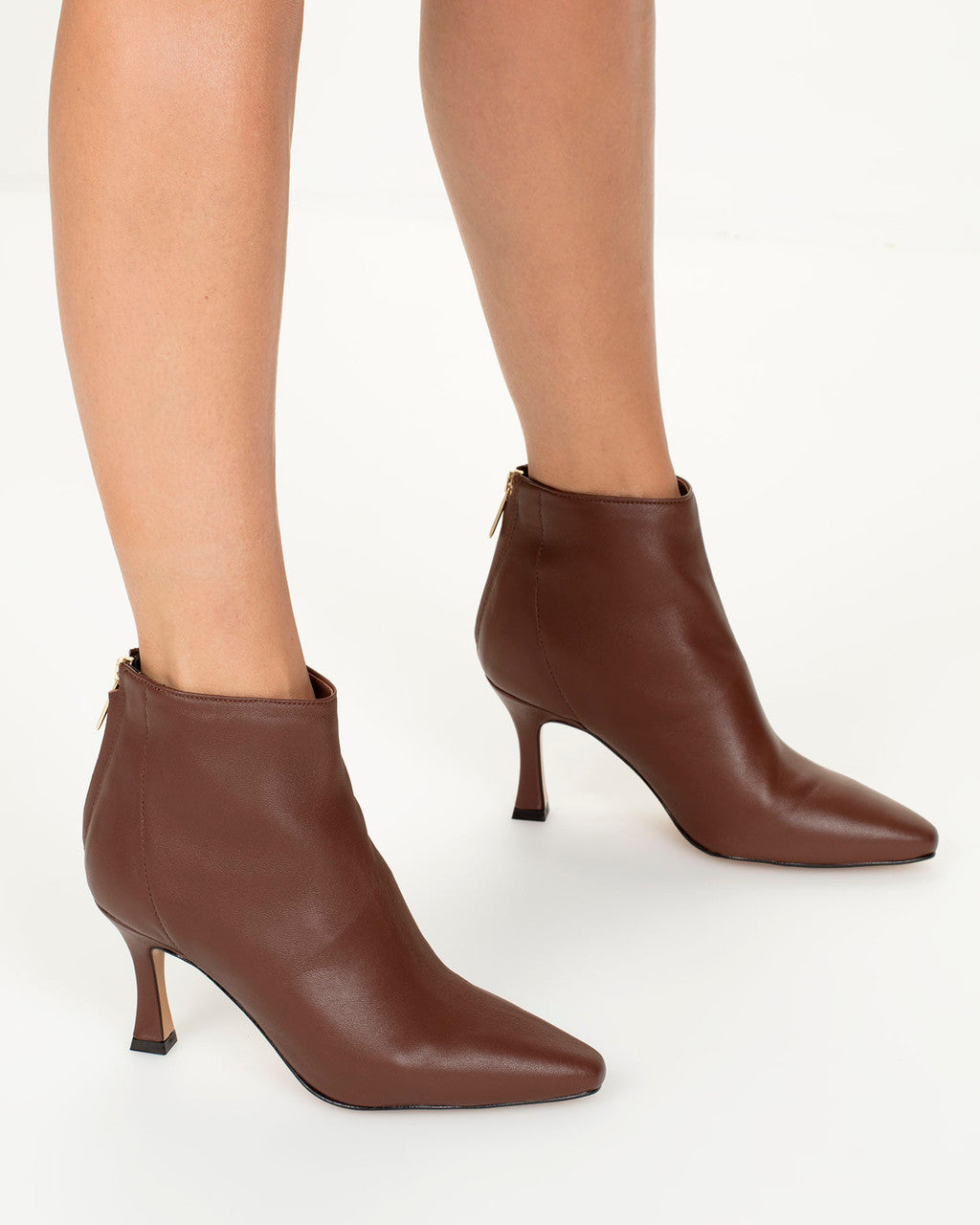 Bianca Buccheri Lupo Brown Ankle Boot