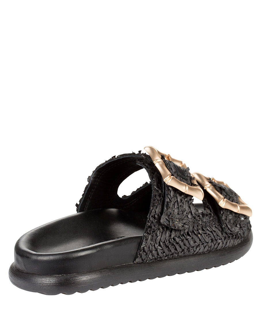 Dolci Firme Bamboo Black Slide