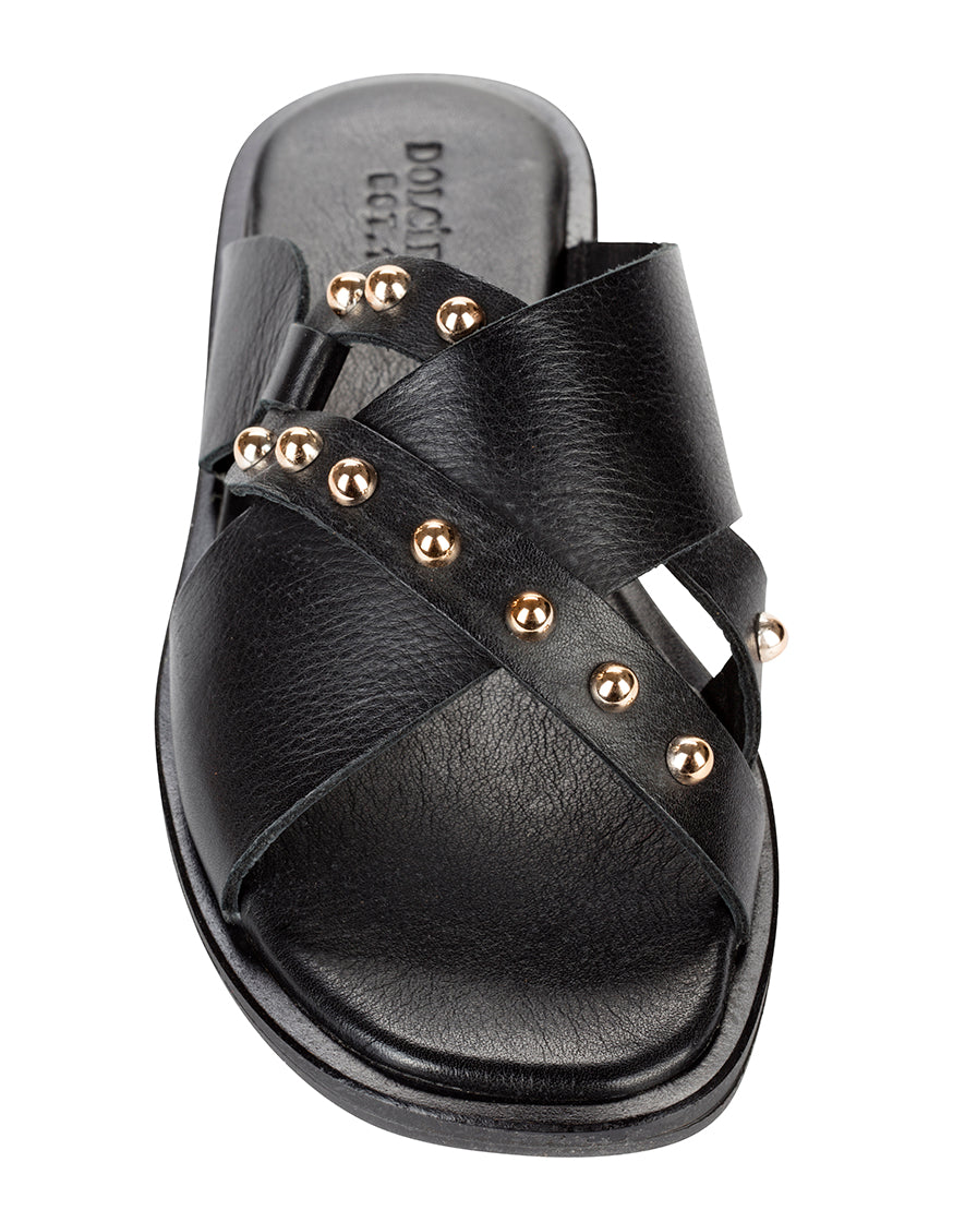 Dolci Firme Tribeca Black Sandal