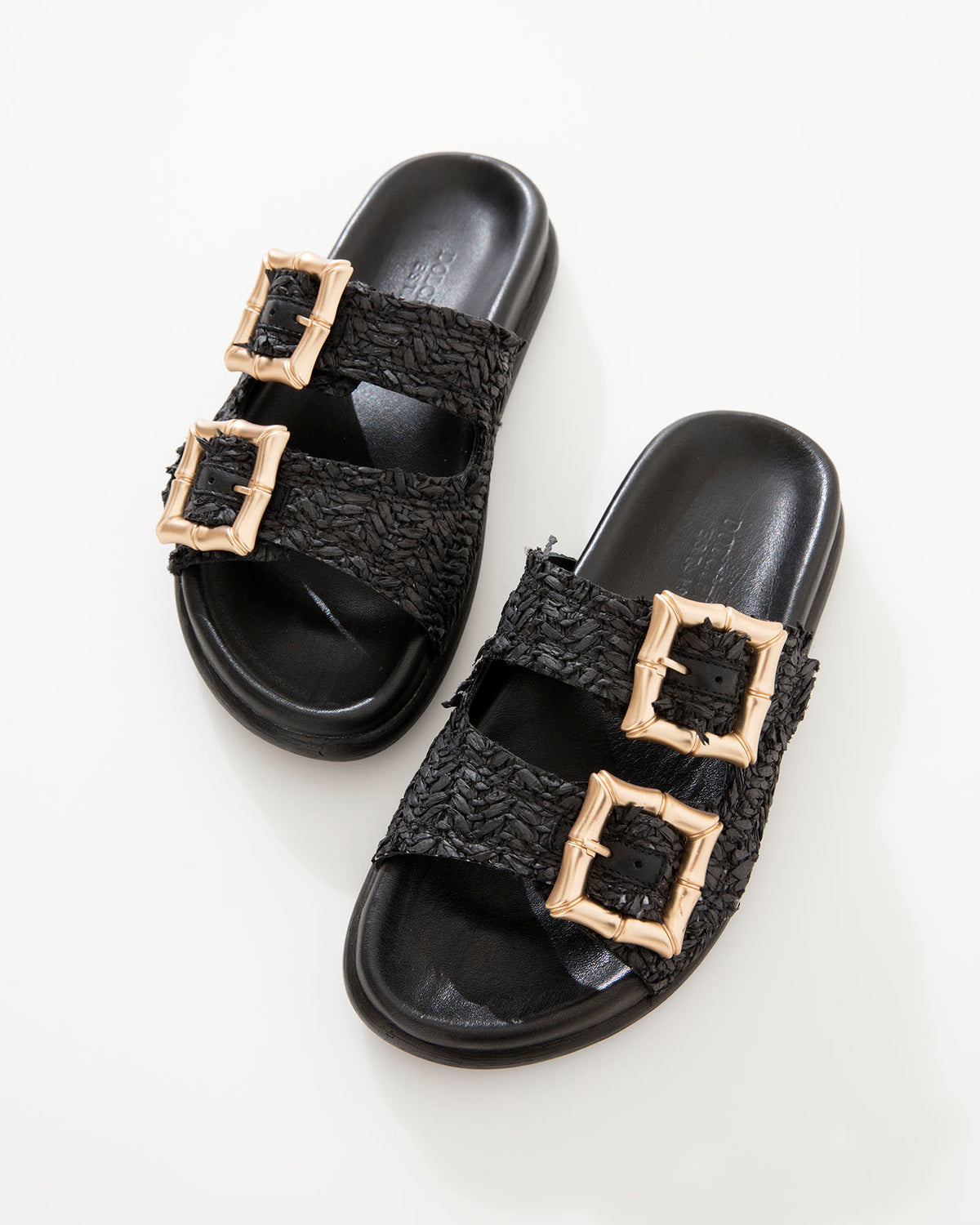 Dolci Firme Bamboo Black Slide