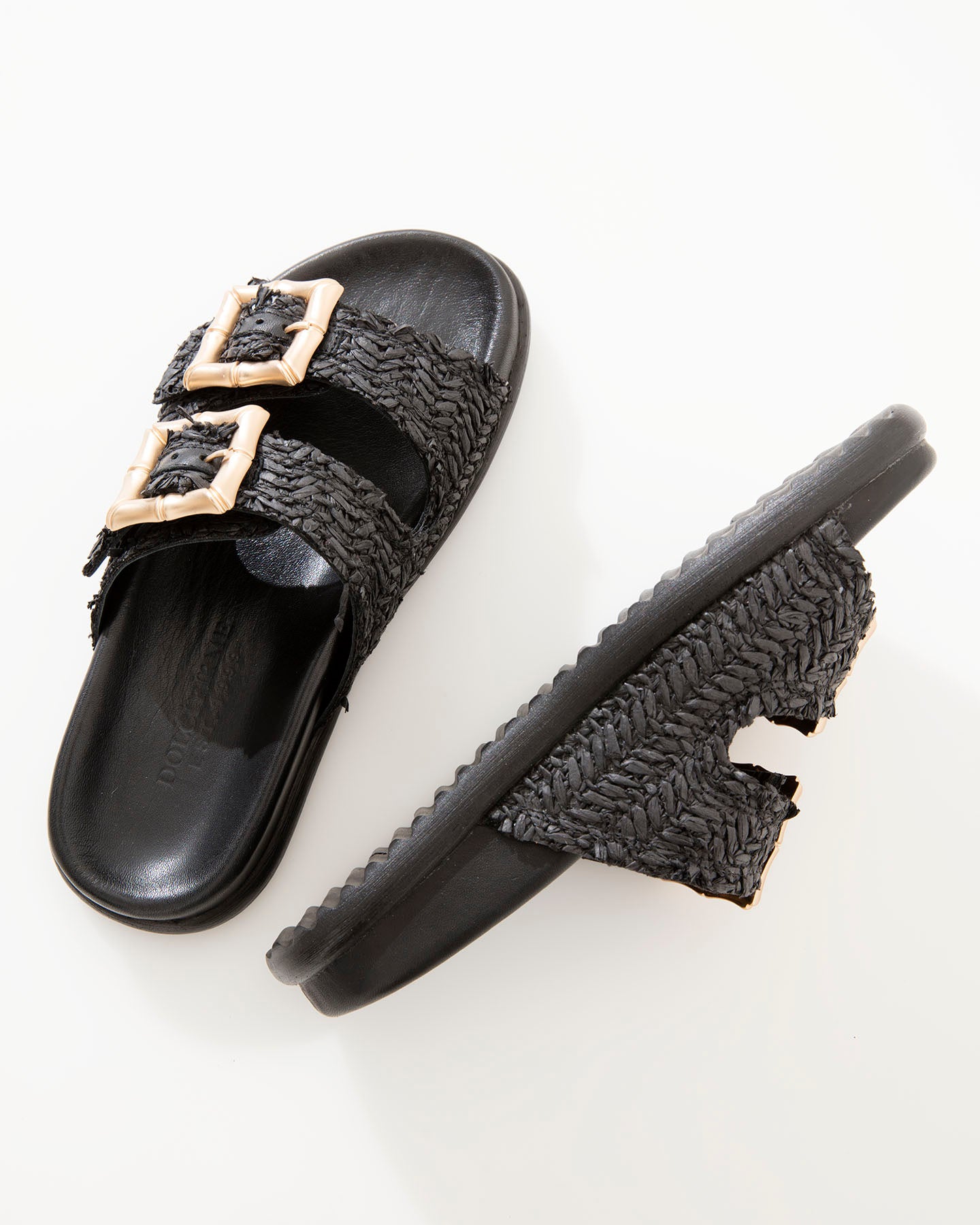 Dolci Firme Bamboo Black Slide