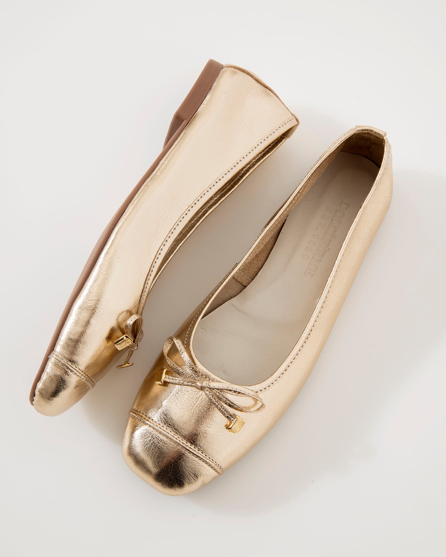 Dolci Firme Germain Gold Ballet