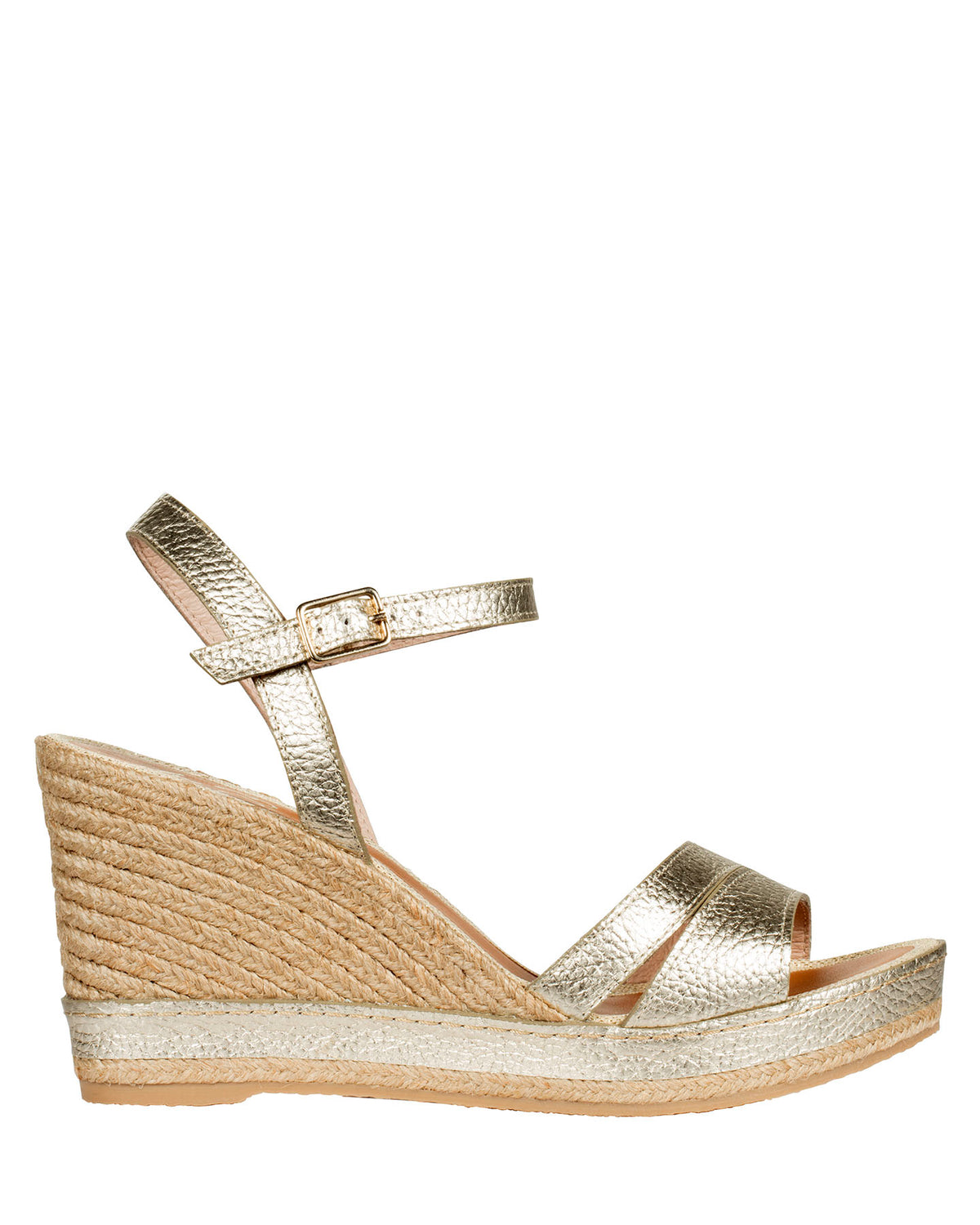 By Bianca Mallorca Wedge Gold