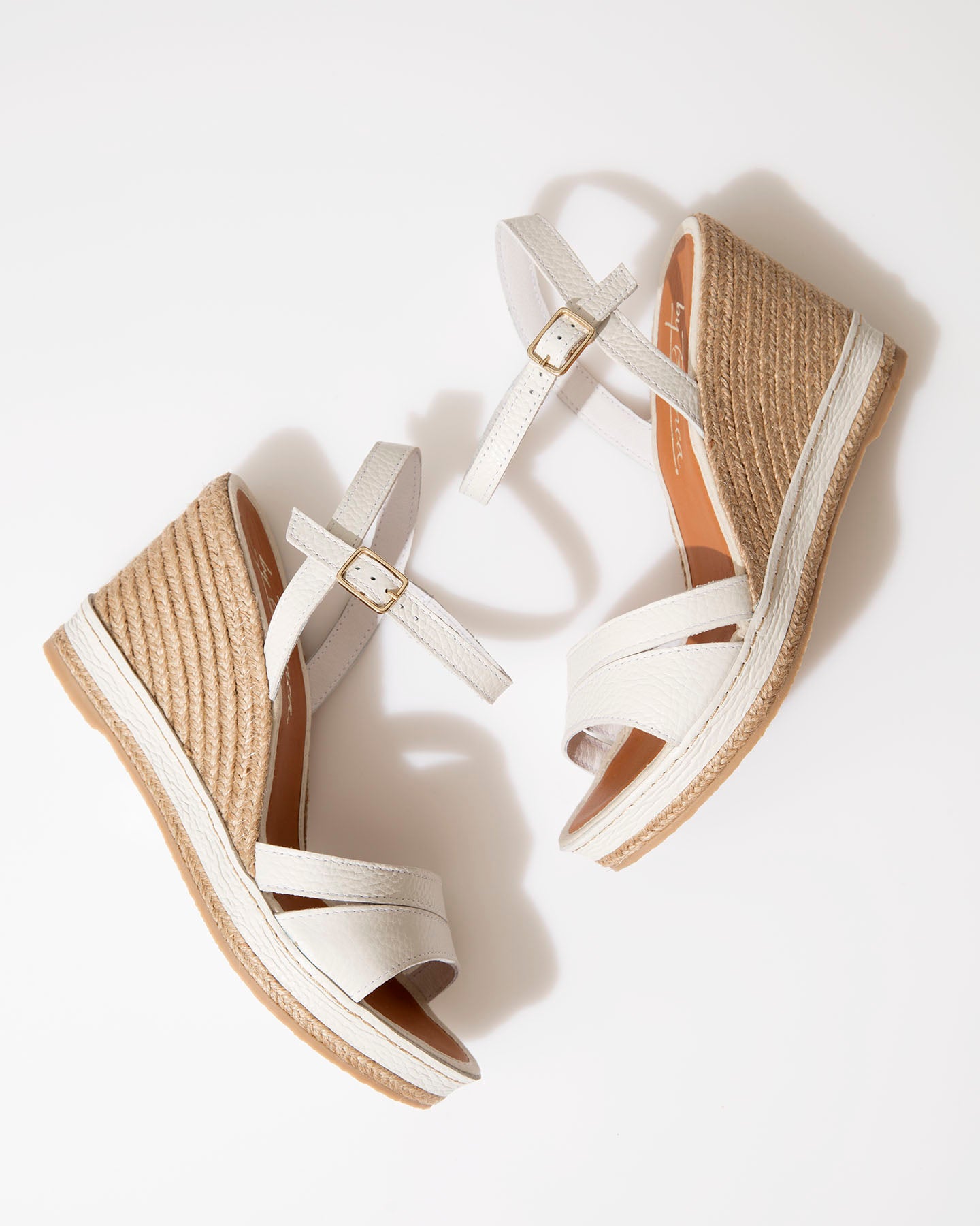 By Bianca Mallorca Wedge Off White