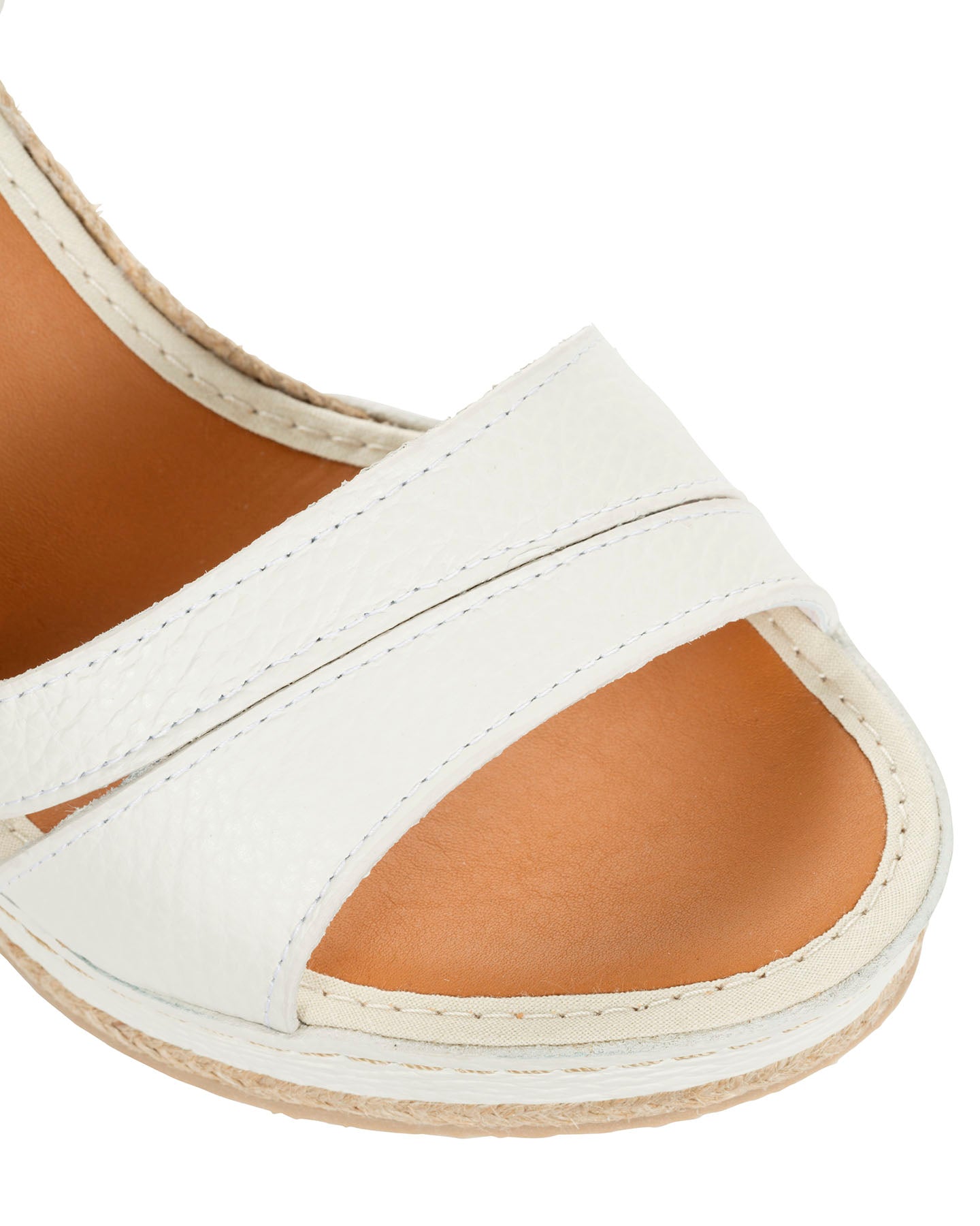 By Bianca Mallorca Wedge Off White