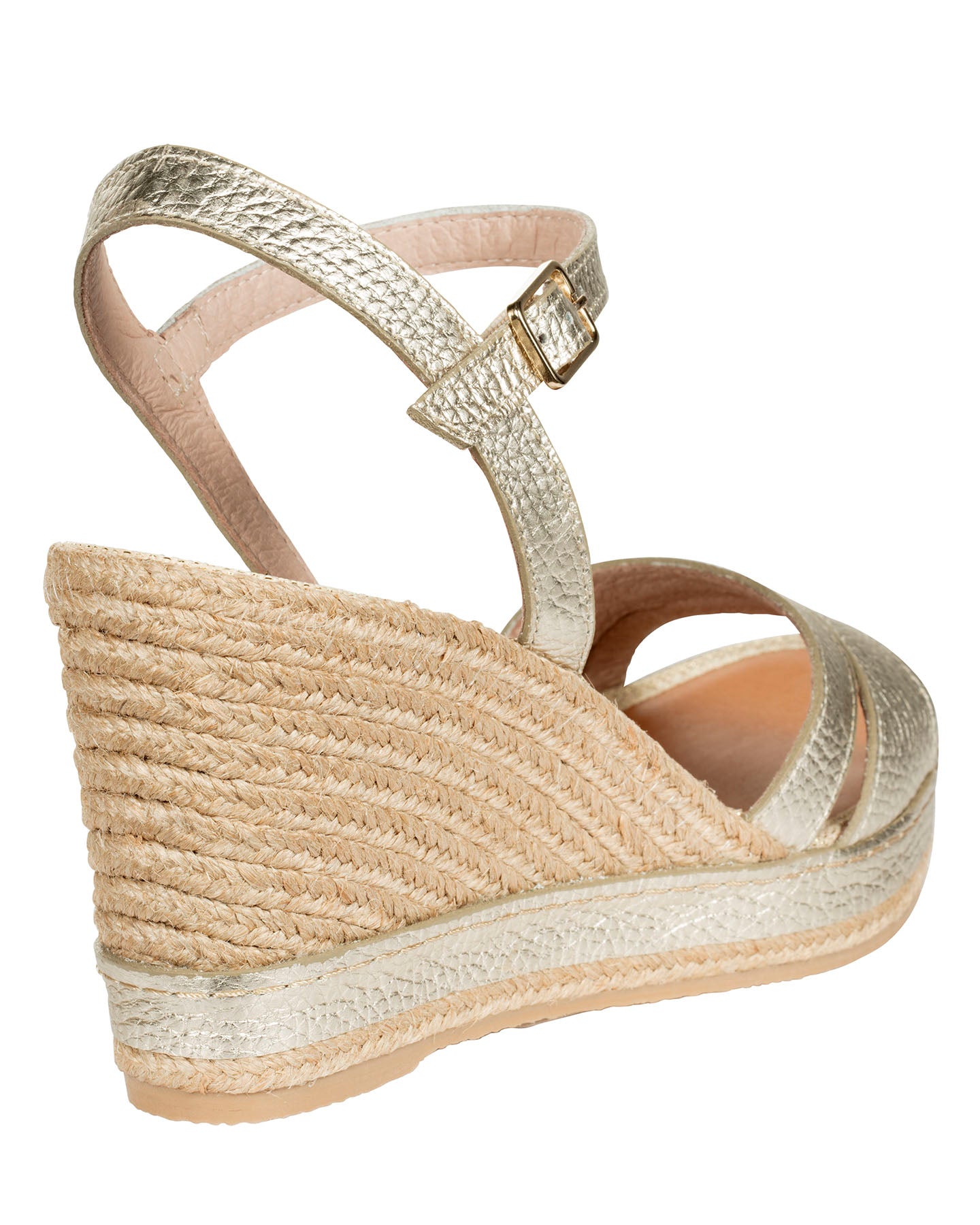 By Bianca Mallorca Wedge Gold