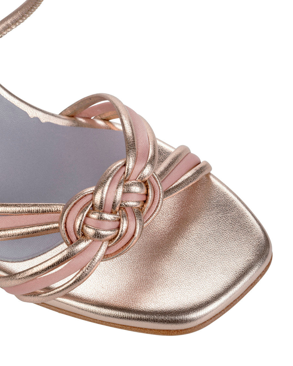 Bianca Buccheri Delfina Rose Gold Sandals