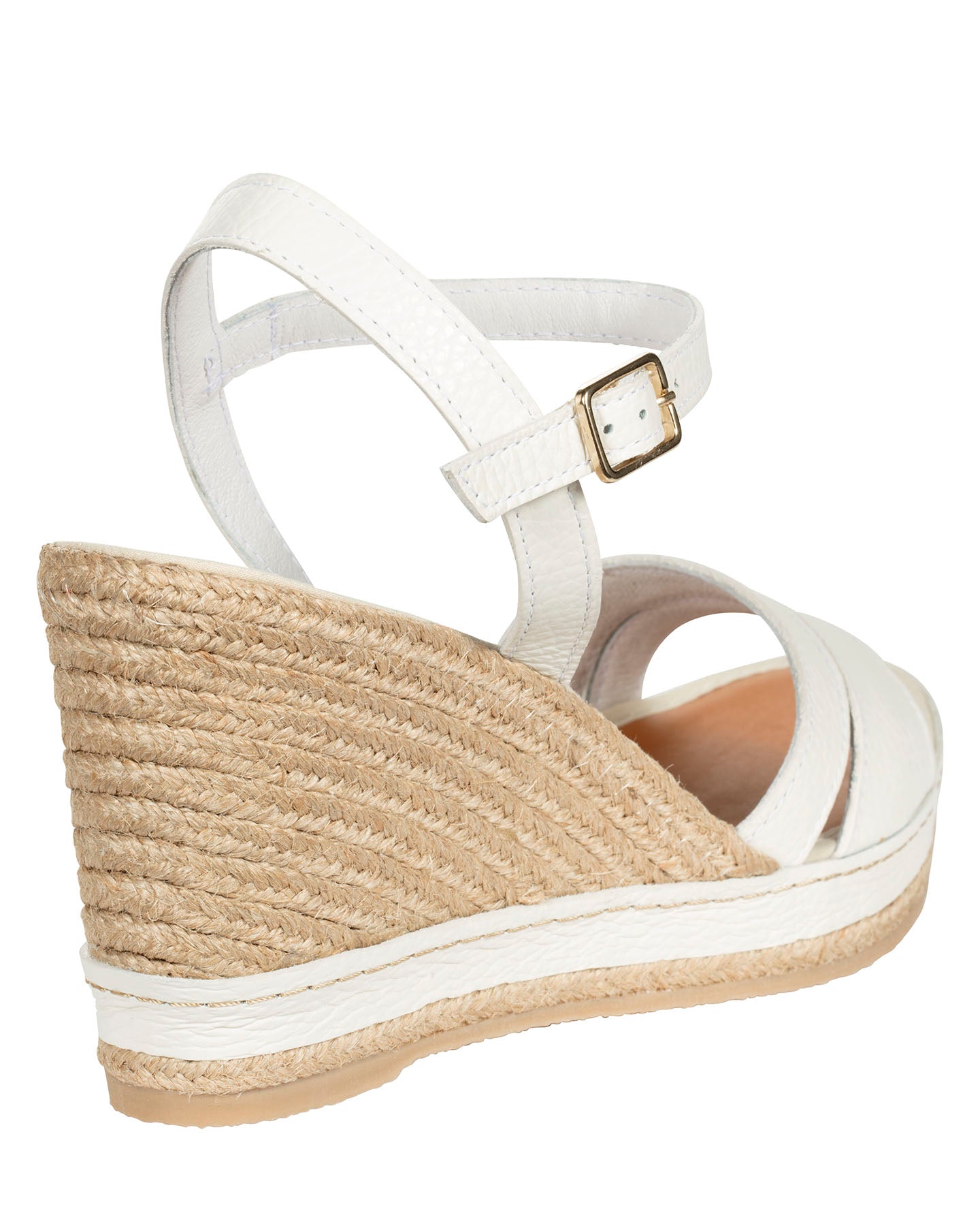 By Bianca Mallorca Wedge Off White