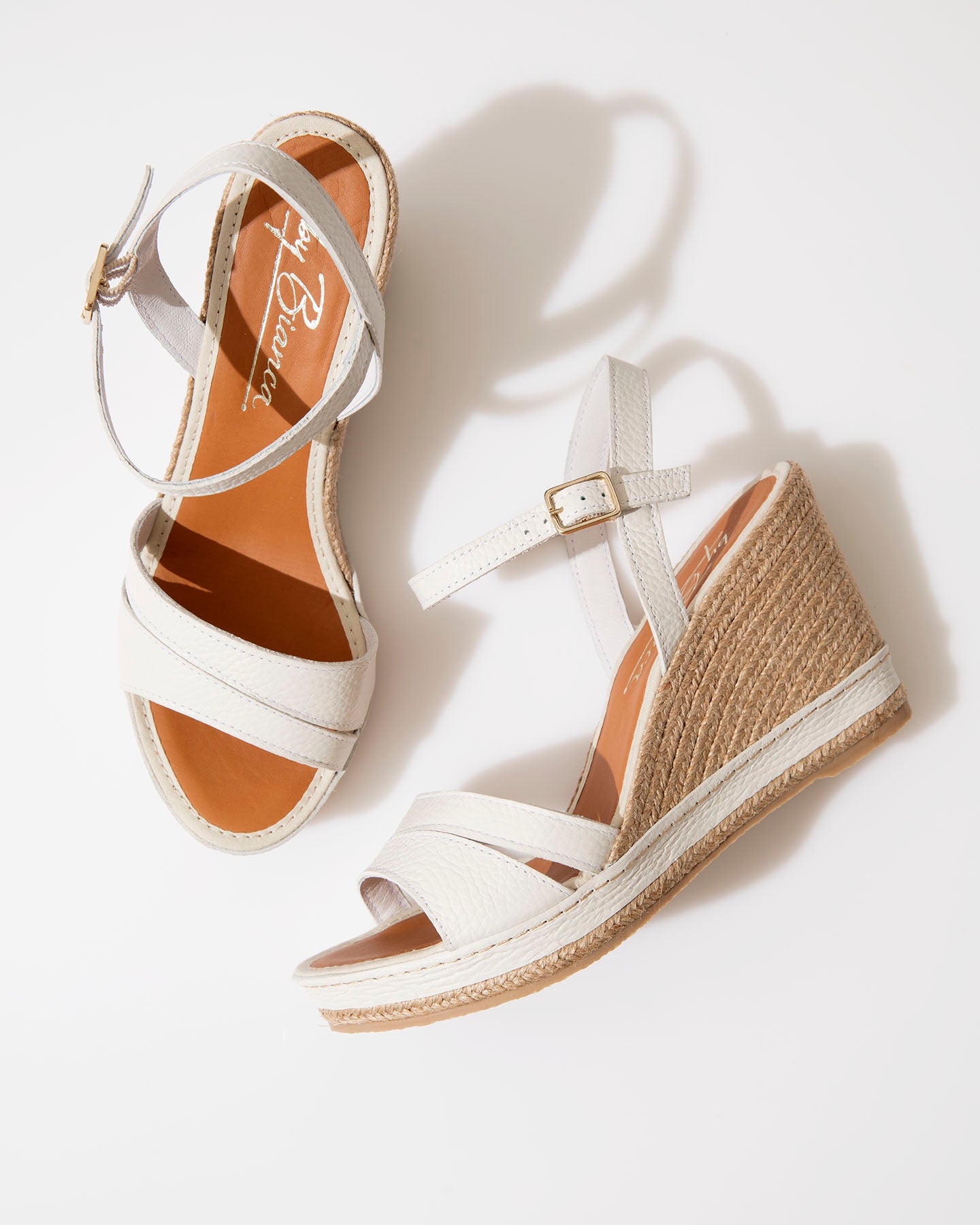 By Bianca Mallorca Wedge Off White