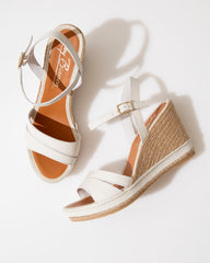 By Bianca Mallorca Wedge Off White