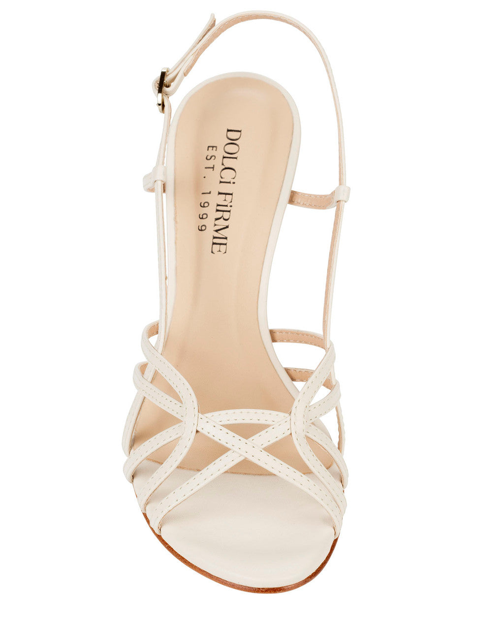 Dolci Firme Leonessa Off White Sandal