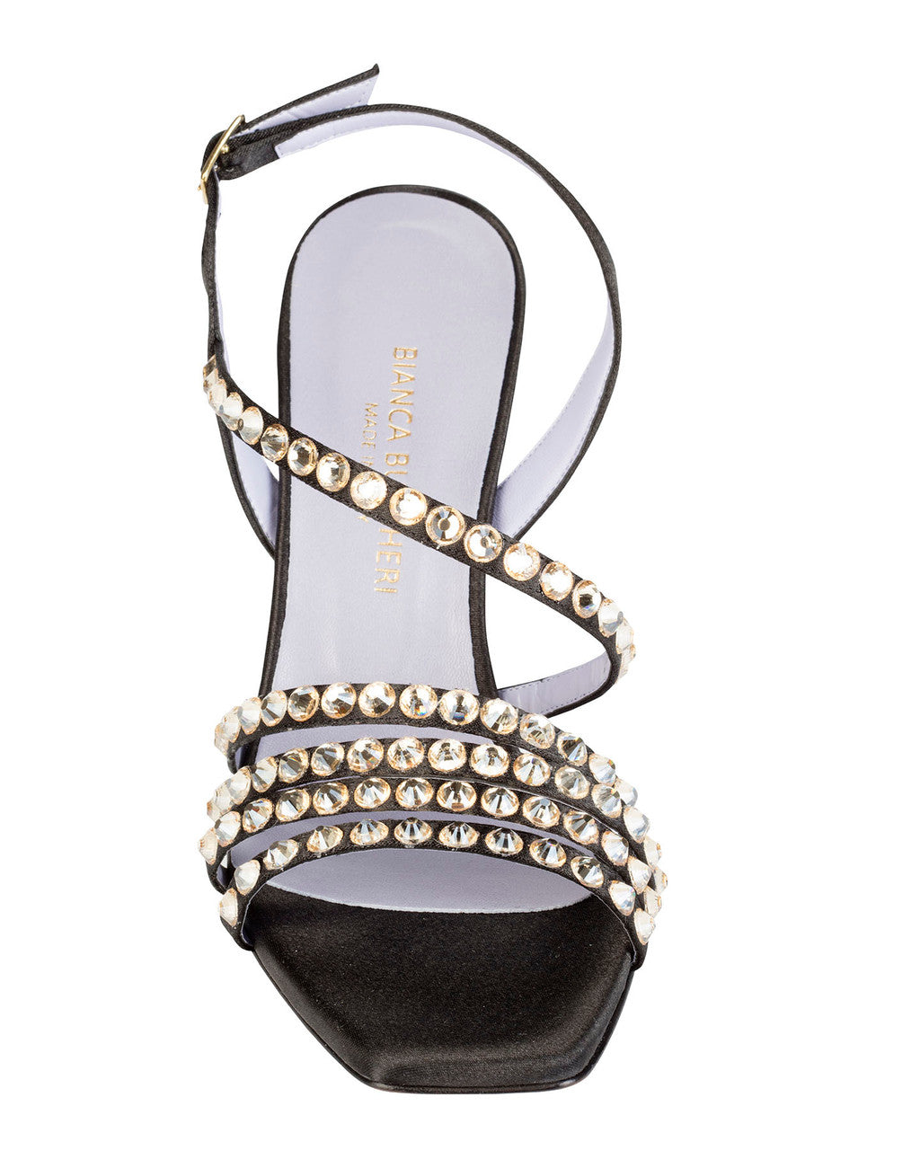 Bianca Buccheri Sanremo Black Sandals