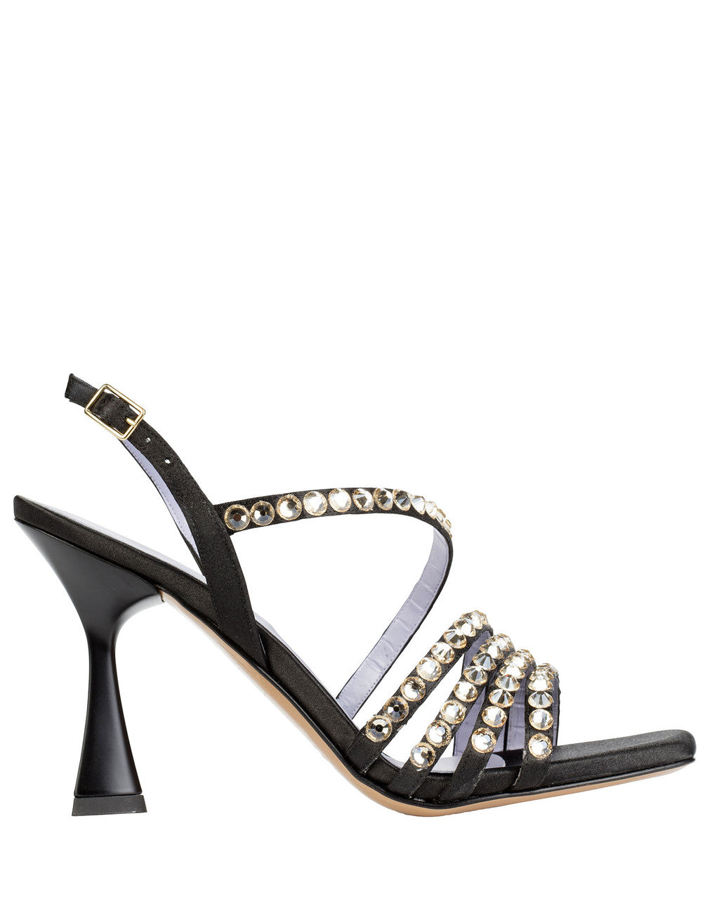 Bianca Buccheri Sanremo Black Sandals