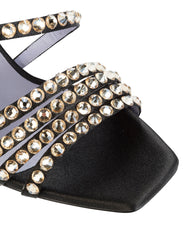 Bianca Buccheri Sanremo Black Sandals