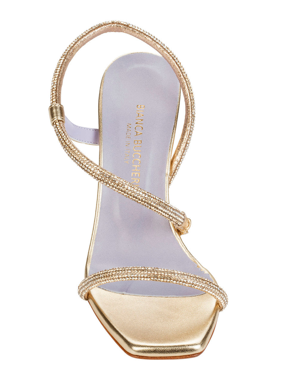 Bianca Buccheri Teramo Gold Sandals