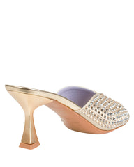 Bianca Buccheri Aretusa Gold Sandals