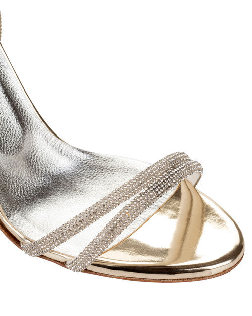 Bianca Buccheri Malu Gold Sandal