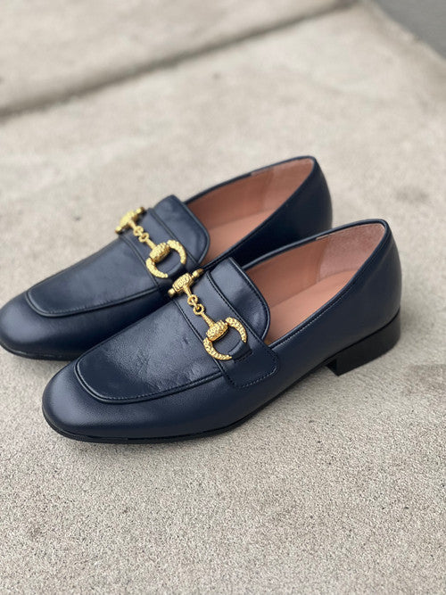 Bianca Buccheri Xiomara Blue Loafer