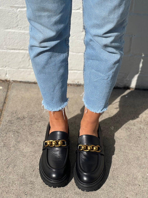 Bianca Buccheri Peyton Black Loafer