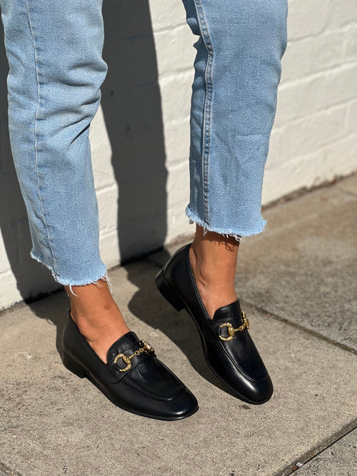 Bianca Buccheri Xiomara Black Loafer