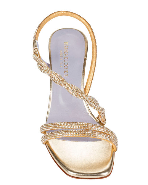 Bianca Buccheri Rosalind Gold Sandal
