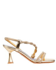 Bianca Buccheri Rosalind Gold Sandal