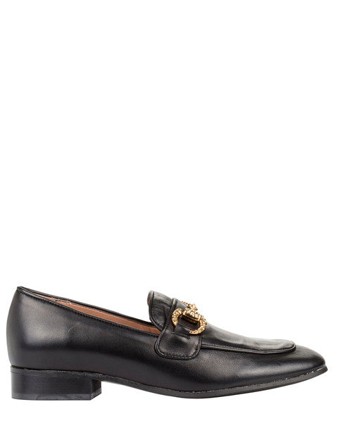 Bianca Buccheri Xiomara Black Loafer